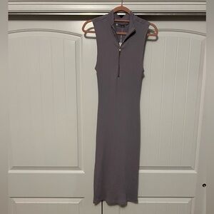 Lavender bodycon NWT Zara Midi Dress